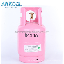 Réfrigérant à gaz R410A R410 CE Refipillable Cylindre